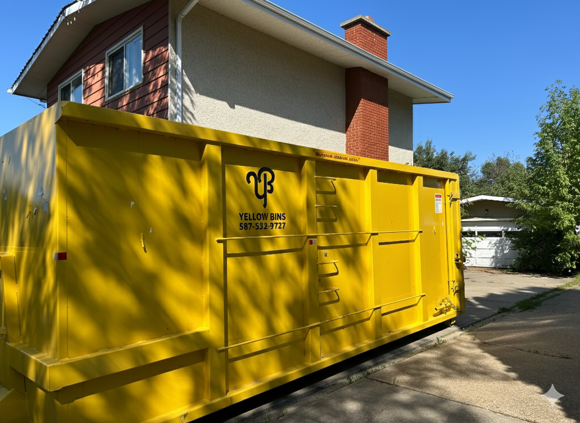 Yellow Bins service in action