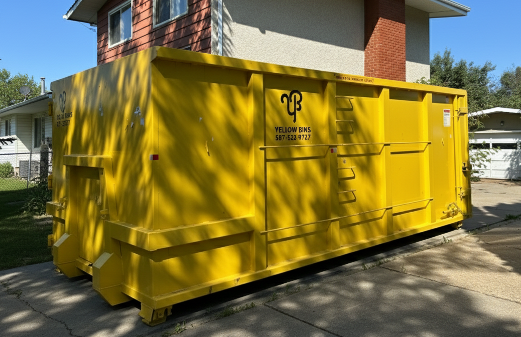 Professional bin delivery